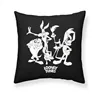 Cushion cover Looney Tunes Looney B&w A Black Multicolour 45 x 45 cm