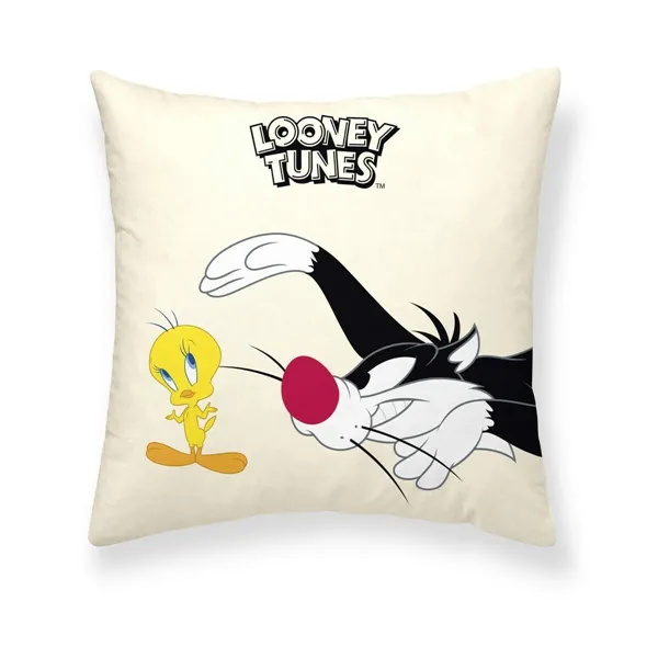 Cushion cover Looney Tunes Looney Characters B Multicolour 45 x 45 cm