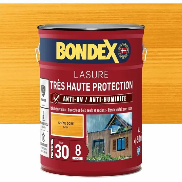 Pohjamaali Bondex Ruskea Satiiniviimeistely 5 L