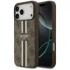 Guess 4G Printed Stripes MagSafe - Case iPhone 17 Pro Max (brown)
