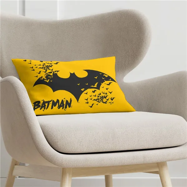 Cushion cover Batman Batman Comix 1C Yellow Multicolour 30 x 50 cm