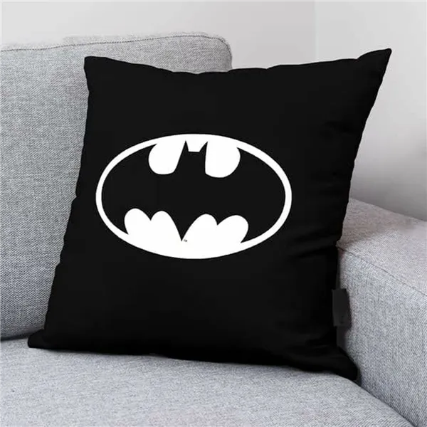 Cushion cover Batman Batman Basic A Black Multicolour 45 x 45 cm