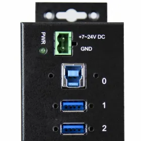 USB-keskitin Startech ST1030USBM           Musta