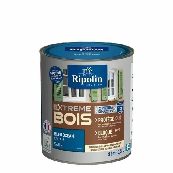 Dažai Ripolin Mėlyna Satino apdaila 500 ml