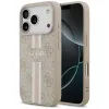 Guess 4G Printed Stripes MagSafe - Case iPhone 17 Pro (pink)
