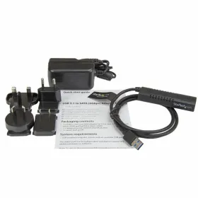 Adapterikomplekt Startech USB312SAT3           Must