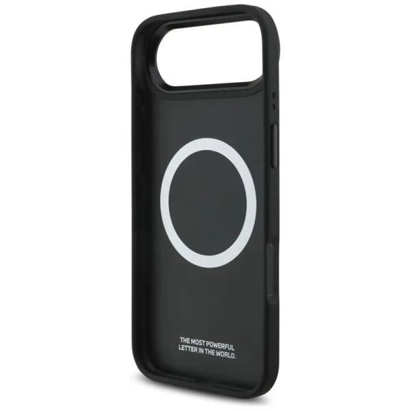 BMW M Tricolor Metal Logo MagSafe - iPhone Air Case (Black)