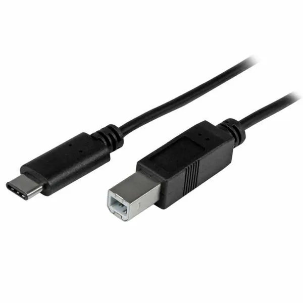 Кабель USB C — USB B Startech USB2CB2M             (2 m) Чёрный