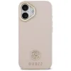 Guess Grained Strass Logo MagSafe - Case iPhone 17 (pink)