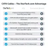 UTP Category 6 Rigid Network Cable Startech N6PATC7MWH White 7 m