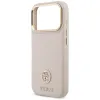 Guess Grained Strass Logo MagSafe - Case iPhone 17 Pro (pink)