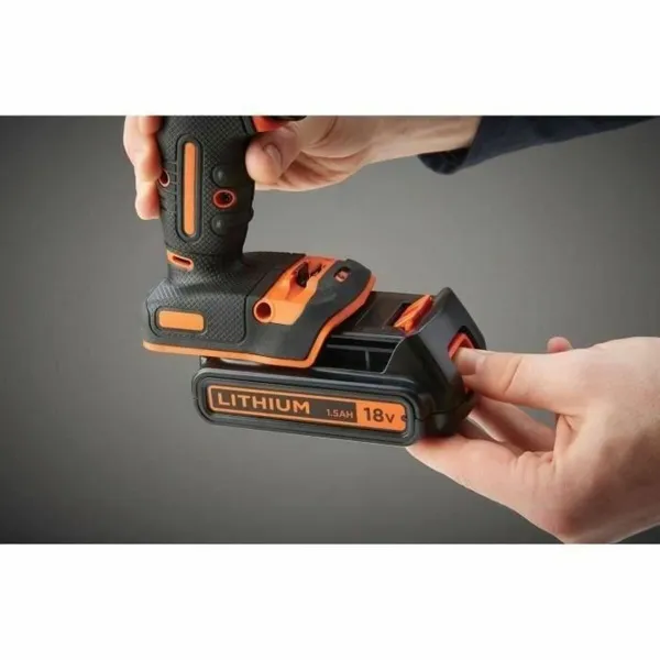 Elektrinis atsuktuvas Black & Decker BDCHD18C2TA-QW 18V