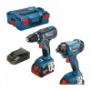 Gręžtuvai BOSCH GSR 18V-28 + GDR 18V-160 18V