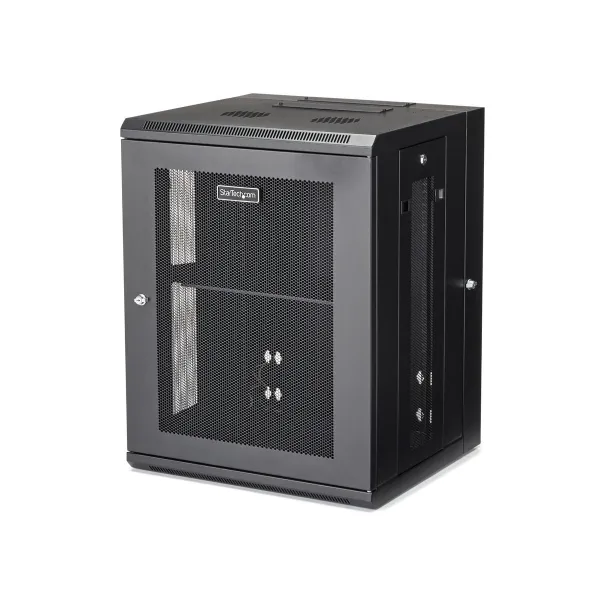 Seinäasennettava laitekaappi Startech RK1520WALHM