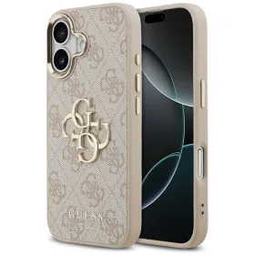 Guess 4G Big 4G Classic Logo - Case iPhone 17 (Pink / Gold)