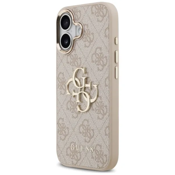 Guess 4G Big 4G Classic Logo - Case iPhone 17 (Pink / Gold)