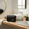 Dunlop – Travel Toiletry Bag with Hanging Hook 25x20x10 cm (Black)