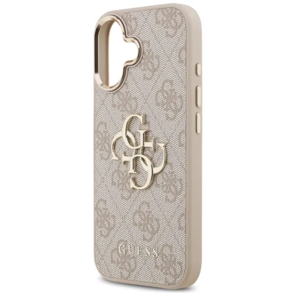 Guess 4G Big 4G Classic Logo - Case iPhone 17 (Pink / Gold)