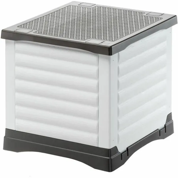 Mājdzīvnieku gulta Ferplast PETVILLA 50 Sveķi Termoplastisks 38,5 x 43 x 38,5 cm Balts Pelēks