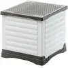 Mājdzīvnieku gulta Ferplast PETVILLA 50 Sveķi Termoplastisks 38,5 x 43 x 38,5 cm Balts Pelēks