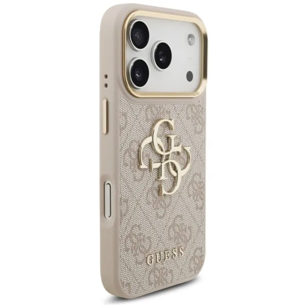 Guess 4G Big 4G Classic Logo - Case iPhone 17 Pro (Pink / Gold)