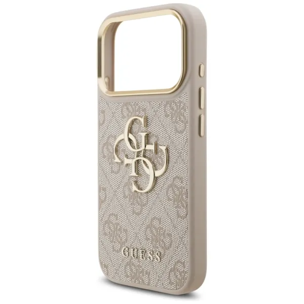 Guess 4G Big 4G Classic Logo - Case iPhone 17 Pro (Pink / Gold)