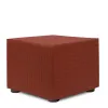 Pouffe cover Eysa JAZ Dark Red 65 x 65 x 65 cm