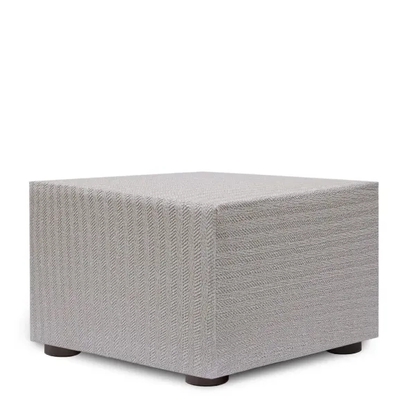 Pouffe cover Eysa JAZ Beige 100 x 65 x 100 cm