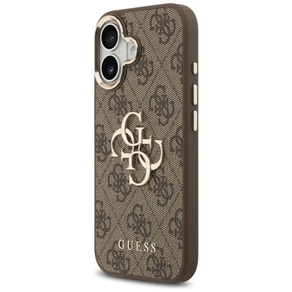 Guess 4G Big 4G Classic Logo - Case iPhone 17 (Brown / Gold)