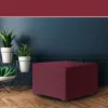 Pouffe cover Eysa JAZ Burgundy 100 x 65 x 100 cm