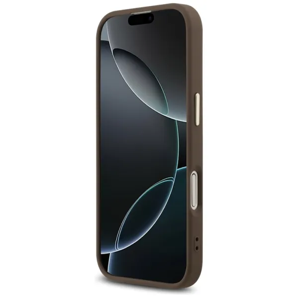 Guess 4G Big 4G Classic Logo - Case iPhone 17 (Brown / Gold)