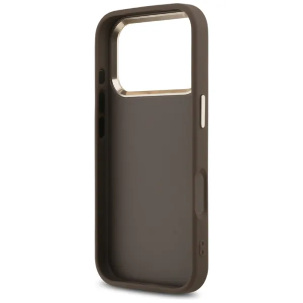 Guess 4G Big 4G Classic Logo - Case iPhone 17 Pro (Brown / Gold)