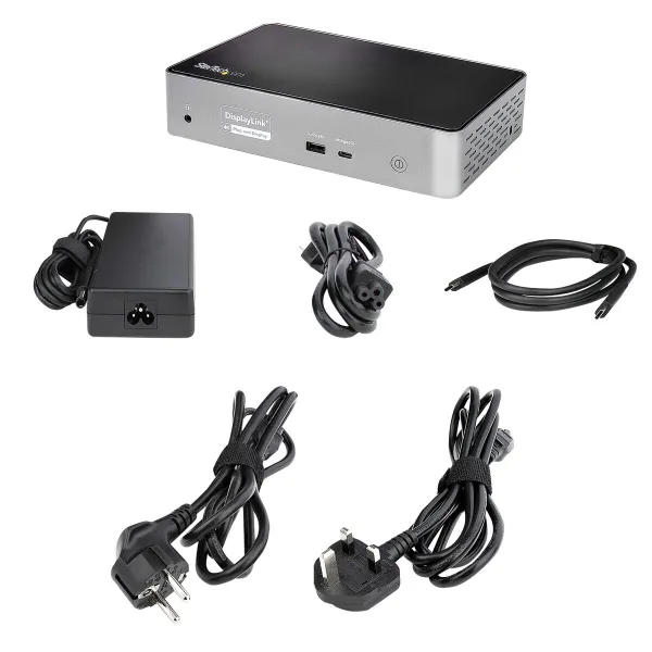 USB šakotuvas Startech DK31C4DPPDUE