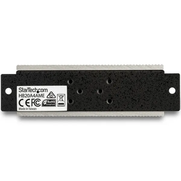 USB Centrmezgls Startech HB20A4AME Melns