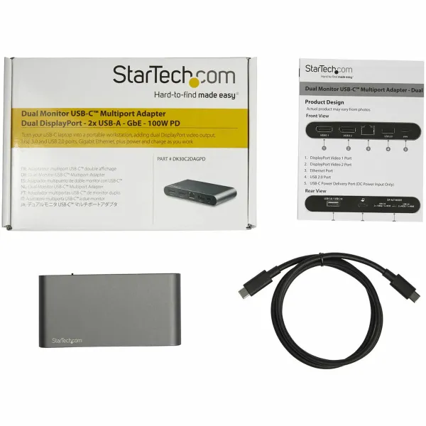Dokkimisjaam Startech DK30C2DAGPD
