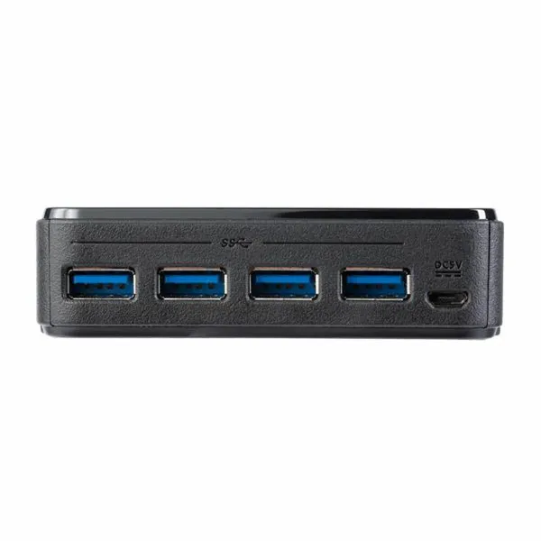 USB Centrmezgls Startech HBS304A24A           Melns 5 Gbit/s