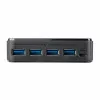 USB Centrmezgls Startech HBS304A24A           Melns 5 Gbit/s