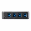 USB Centrmezgls Startech HBS304A24A           Melns 5 Gbit/s