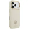 Guess Grained Strass Logo MagSafe - Case iPhone 17 Pro (beige)