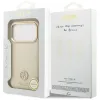 Guess Grained Strass Logo MagSafe - Case iPhone 17 Pro (beige)