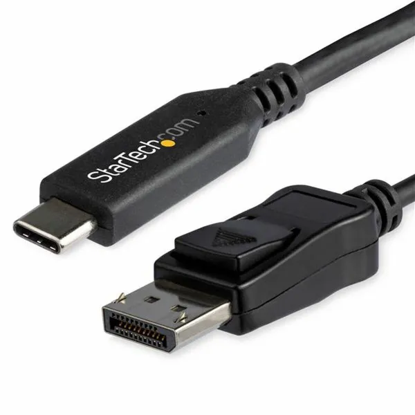 USB C - DisplayPort Adapteri Startech CDP2DP146B 1,8 m Musta
