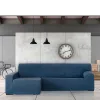 Left long arm chaise longue cover Eysa TROYA Blue 170 x 110 x 310 cm