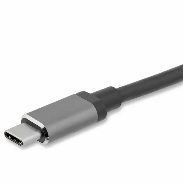 USB C uz VGA/HDMI Adapteris Startech CDP2HDVGA            Melns