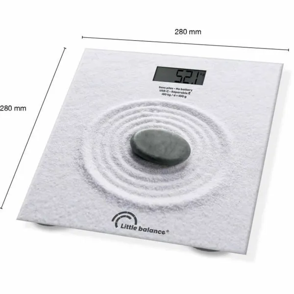 Digitālie vannas istabas svari Little Balance Zen