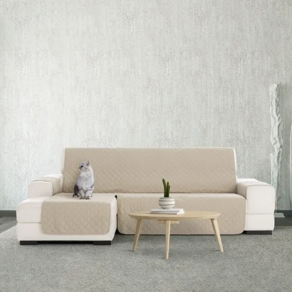 Sofa Cover Eysa NORUEGA White 100 x 110 x 200 cm