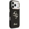 Guess Fixed Glitter Big 4G Metal Frame - Case iPhone 17 Pro (black)