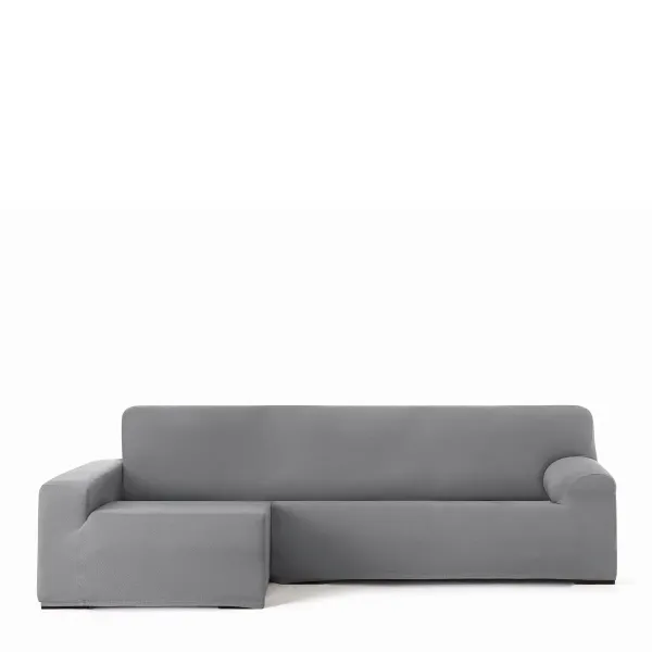 Left long arm chaise longue cover Eysa BRONX Grey 170 x 110 x 310 cm