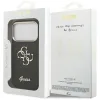 Guess Fixed Glitter Big 4G Metal Frame - Case iPhone 17 Pro (black)
