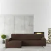 Left long arm chaise longue cover Eysa BRONX Brown 170 x 110 x 310 cm