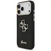 Guess Fixed Glitter Big 4G Metal Frame - Case iPhone 17 Pro Max (black)